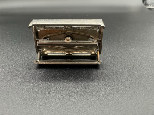 Rasoio di sicurezza vintage Gillette punta blu super velocità/C2 1957 - Foto 6 di 7