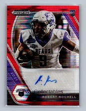 2021 Prizm Draft Picks #DPA-RRO Robert Rochell Autographs Red Pulsar #/15