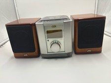 JVC Speakers SP-UX2000RGD Cherry Wood With JVC FS-2000 Player - Tested Vintag