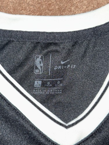 Brooklyn Nets Nike Jersey #11 Kyrie Irving Youth Size Large Black NBA Basketball - Picture 4 of 8