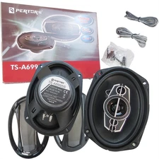 1 Pair 6x9-in Car Audio 5-way Coaxial Speakers Max 2000W Car Door Audio Upgrade