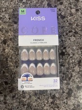 Kiss French Manicure Nail Set And Dashing Diva Nail Set New