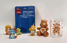 Vintage Care Bears Lot / Kenner 80s Care Bears Figures, Glass More / EUC