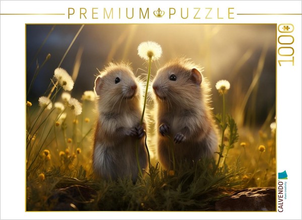 "Calvendo Puzzle A Motif From The Calendar \"In The Manner Of Lemmings | 1000 Piec"-image