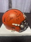Greg Pruitt Signed Cleveland Browns Speed Mini Replica Football Helmet (JSA)