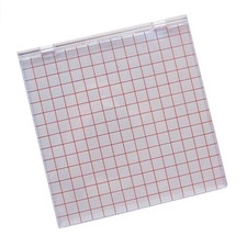 Acrylic Stamp Block Perfect Positioning Stamping Tool Clear Grid Lines Crafts