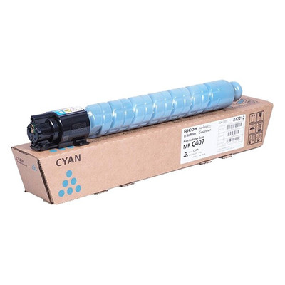 Original Ricoh Toner 842212 Cyan für Ricoh AFICIO MP C407 Neu Und OVP blau