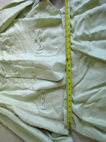 Tahari Arthur Levine Silk Blazer and Skirt Suit Set Cream White Size 22W - Picture 9 of 22