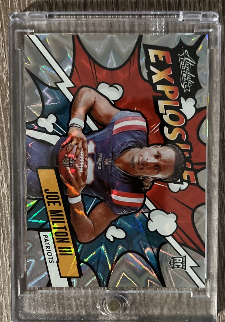 2024 Panini Absolute - Explosive Joe Milton III #EX-JMN (RC)