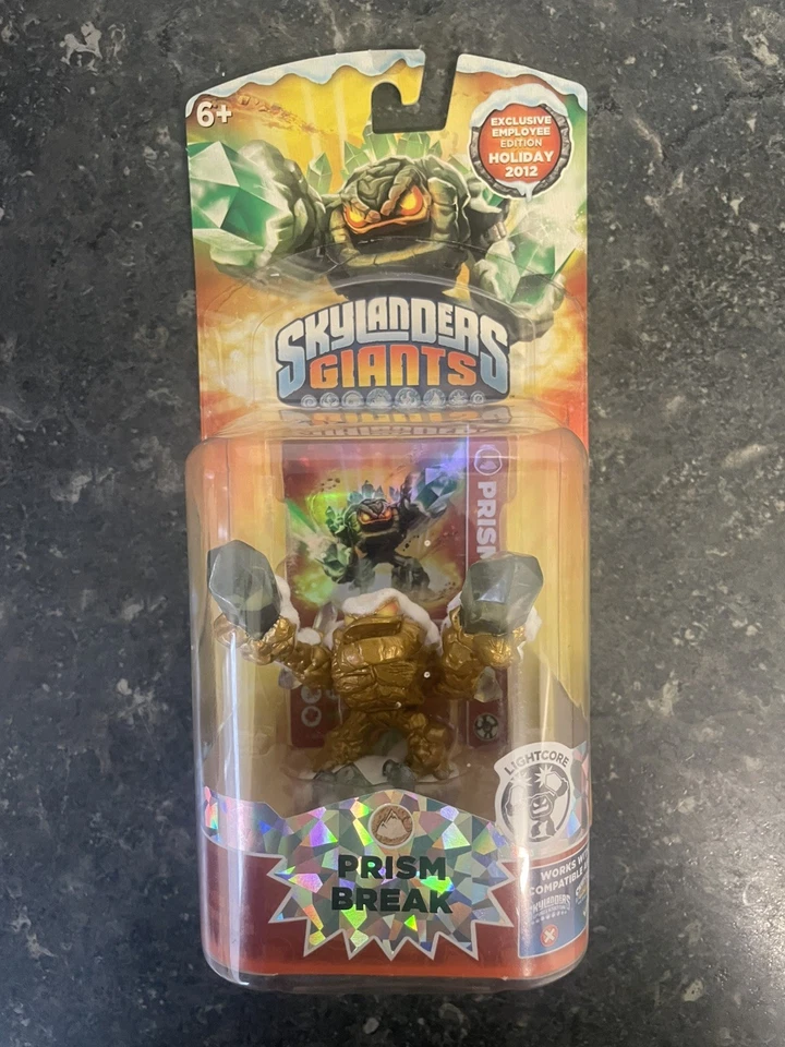 NUEVO Skylanders Giants Prism Break Edición Empleada Exclusiva Vacaciones 2012 Sellado Foto 2 de 4