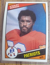 Stanley Morgan 1984 Topps #140 New England Patriots