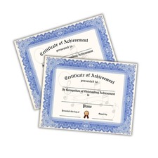 50 PCS Piano Certificate Of Achievement Award...
