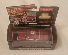Road Champs 55 Red Chevrolet Bel Air 143 Scale Die-cast Chevy Performance