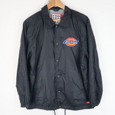 Dickies Herren Coachjacke schwarz Nylon Gr. S-M (V2762)