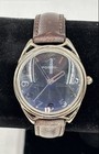 Vintage Fossil JR-7669 Silver Tone Leather Mood Unisex Watch — photo 1