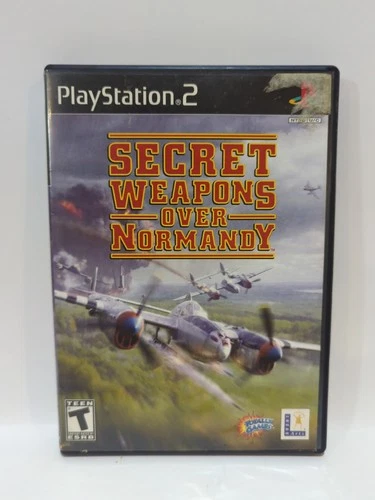 Secret Weapons Over Normandy (Sony PlayStation 2, PS2) Complete, tested.