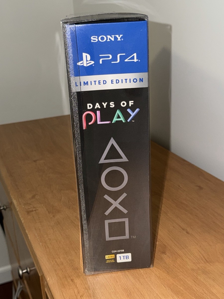 Playstation 4 Slim 1To édition Days of Play - Instant comptant