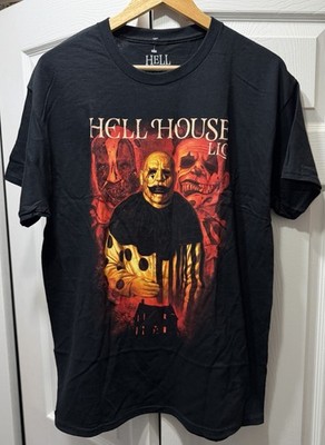 Hell House LLC Clowns Graphic Horror Terror Threads T-Shirt Size M NEW