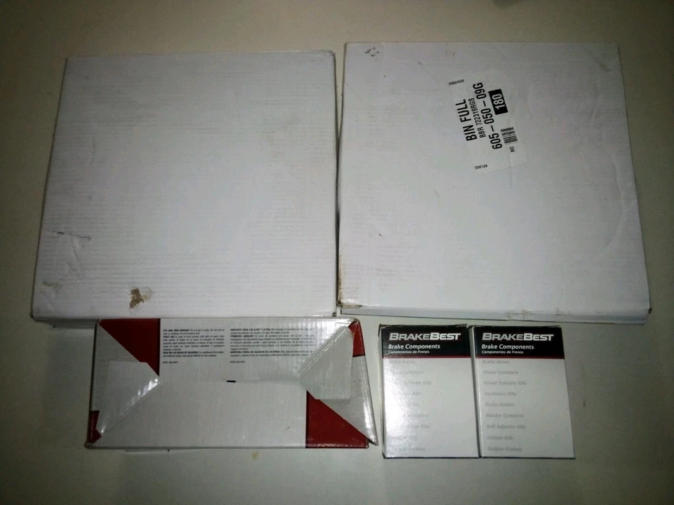 Ford Fiesta 2011-19 BrakeBest, lote de rotores y pastillas y cilindros de rueda, nuevo Foto 3 de 4