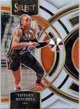 2024 Panini Select WNBA #189 Tiffany Mitchell Prizms Silver