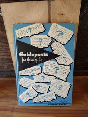  Vintage 1954 Guideposts for Growing Up Elizabeth Hurlock Hardcover Illustration