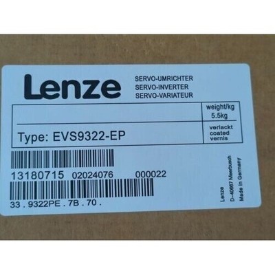 EVS9322-EP NEW LENZE EVS9322EP SERVO INVERTER *pz