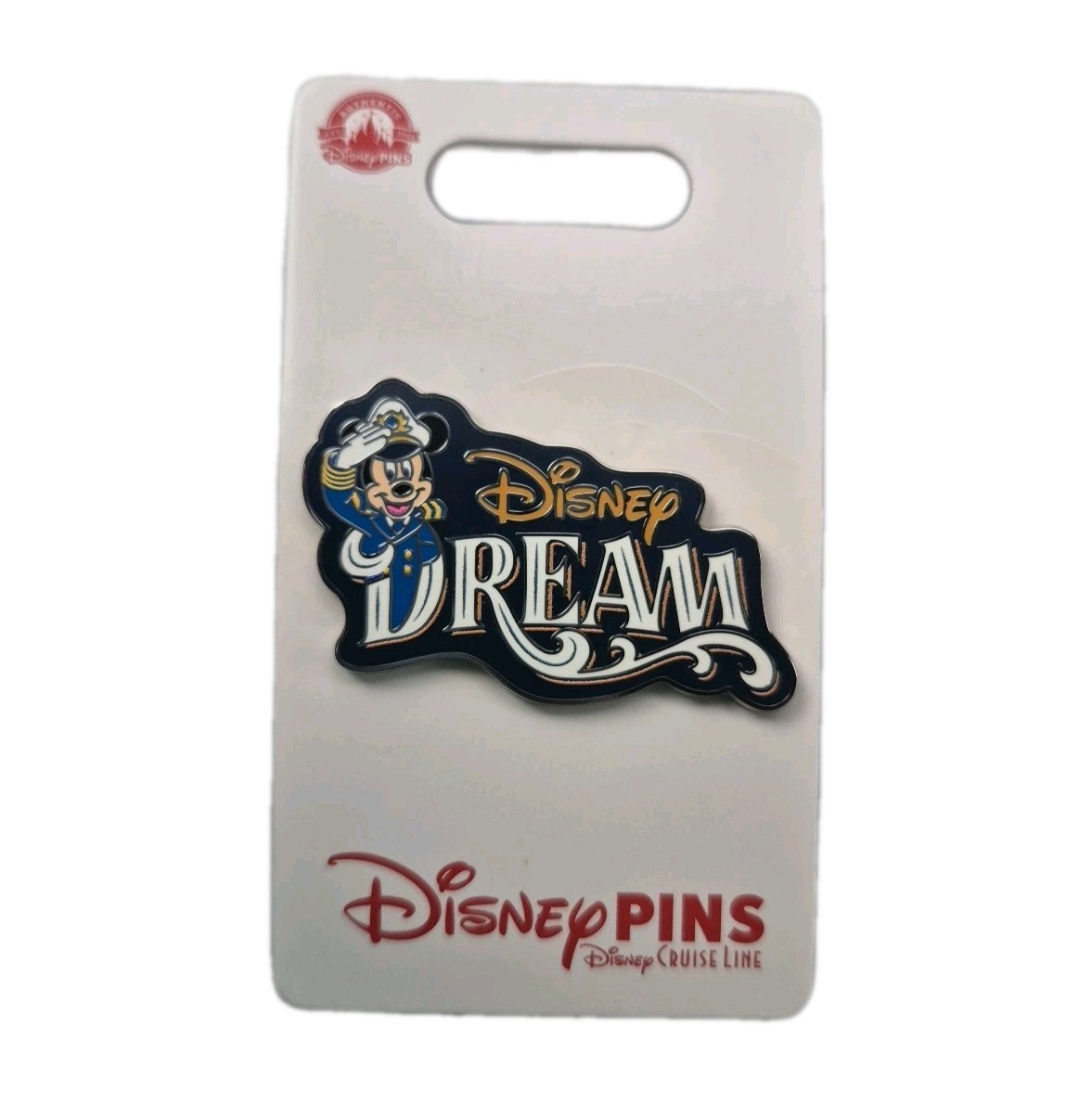DISNEY CRUISE LINE DCL Dream Captain Mickey Mouse PIN