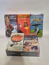 Lot Of 5 Sealed Double VHS Tapes To Include Around the World in 80 Days  4 More