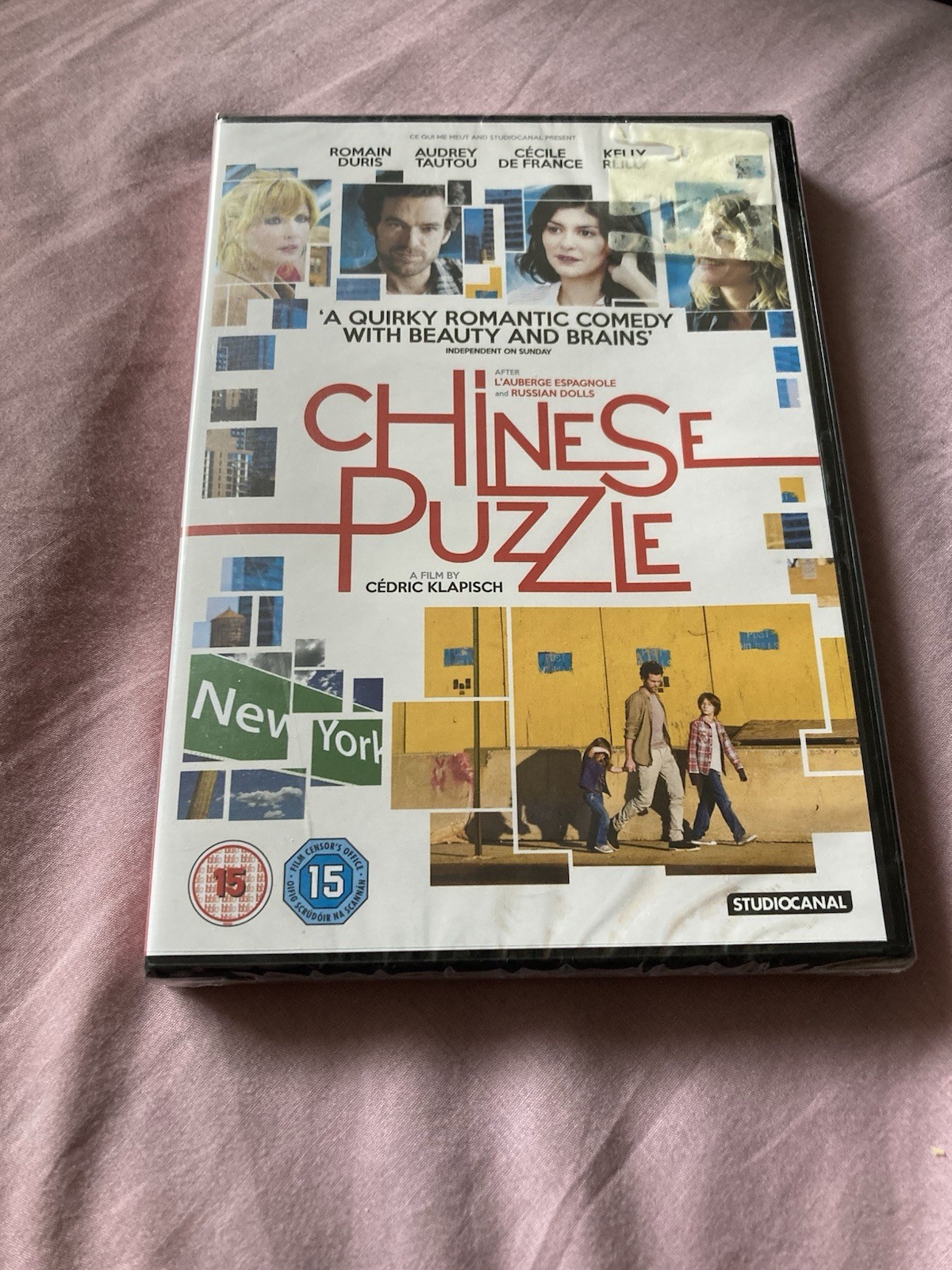 Chinese Puzzle DVD (2014) Romain Duris, Klapisch NEW SEALED