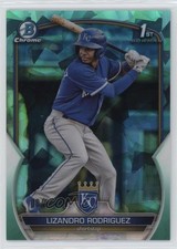 2023 Bowman Sapphire Chrome Prospects Aqua 8/55 Lizandro Rodriguez #BCP-47 1k9t