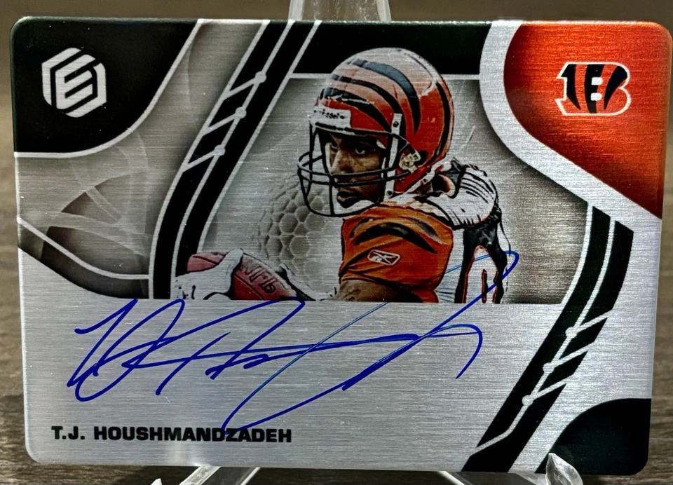TJ Houshmandzadeh Auto 60/75 2022 Panini Elements Metal Material NM/MINT!! 🔥🔥 - Image 3 of 4