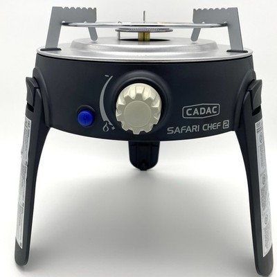CADAC SAFARI CHEF 2 portable gas barbecue cooker Model No. 6540H0, 6540HI READ