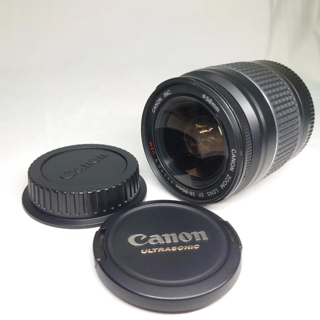 Canon EF 28-80mm f/3.5-5.6 V USM Zoom Lens Ultrasonic Excellent