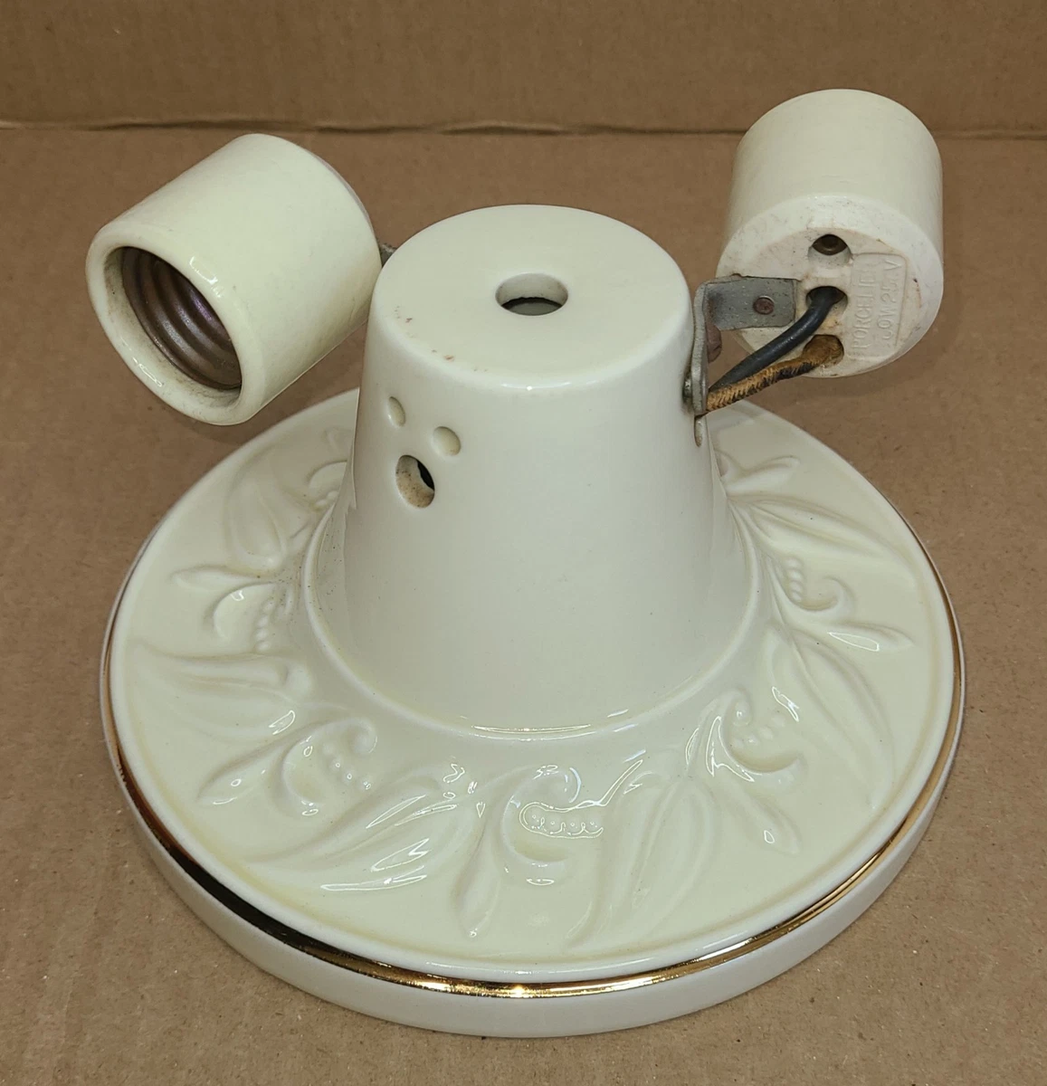 25+ Porcelain 1920s Decade Antique Chandeliers, Sconces & Lighting