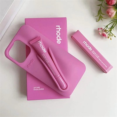 Rhode Peptide Lip-Tint Silicon Phone Case WITH Lip Gloss
