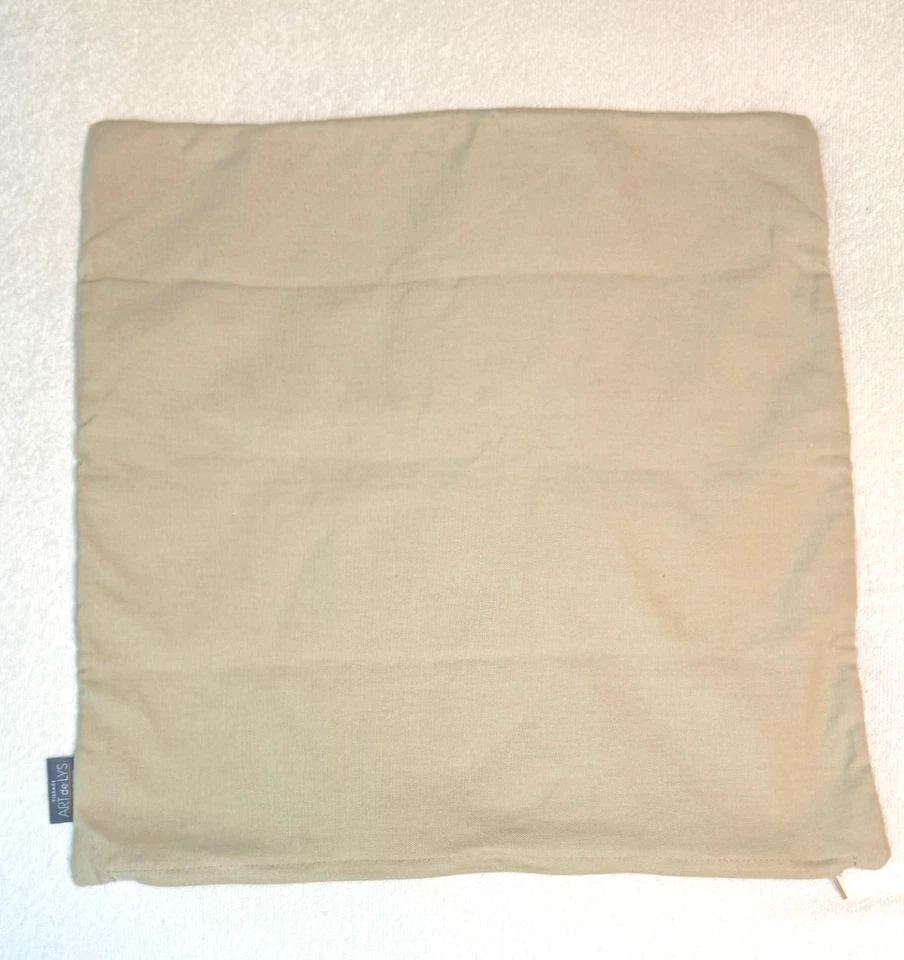 Funda de almohada tejida francesa TISSAGE Art De Lys Bayeau tapiz normando barcos 18x18 Foto 4 de 4