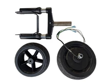 9  INCH WIDE WHEEL 500W MOTOR SET FOR SCOOTER PLUS HYDRAULIC FORK