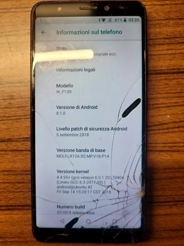 Smartphone Wiko View Go nero 16GB - Immagine 2 di 4