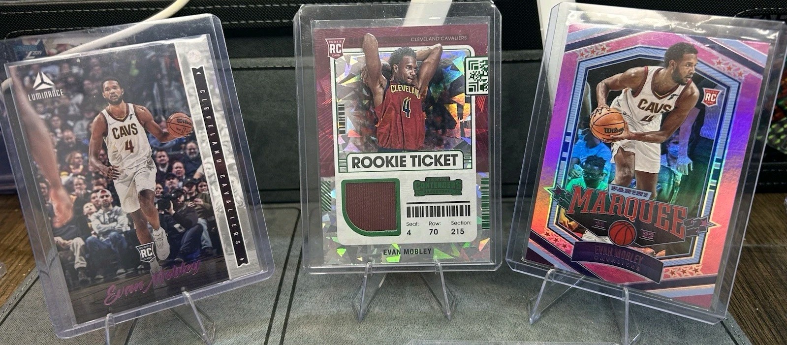 2021 Panini Evan Mobley Rookie Card RC Lot Cleveland Cavaliers 7 Cards