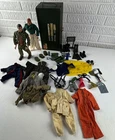 Vintage GI Joe Talking Soldier Figure Accessory Lot Hong Kong Japan Locker