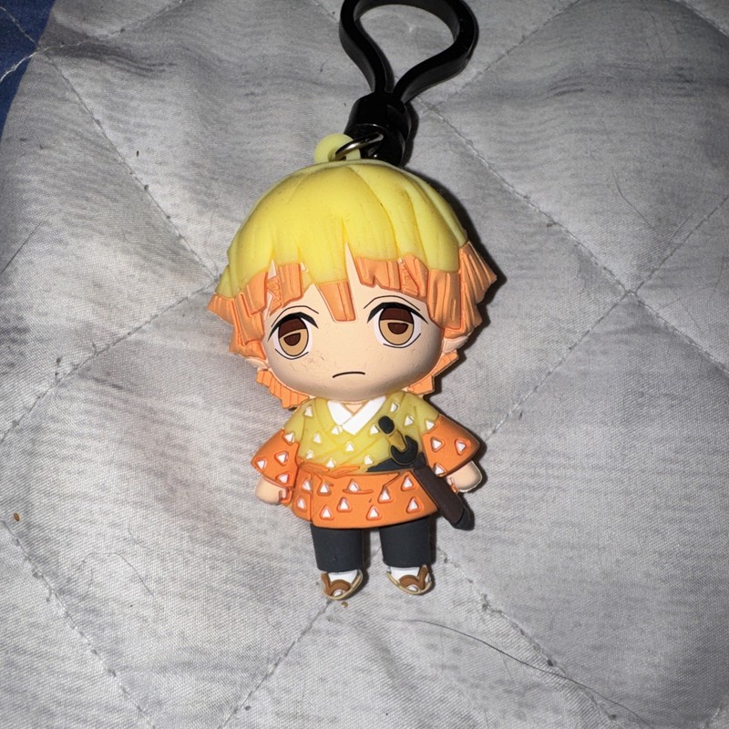 Demon Slayer * Zenitsu Agatsuma Clip * Blind Bag Keychain Key Series 1