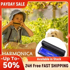 10 Hole 20 Tone Harmonica Portable Mini Harmonica Early Educational Music Instru