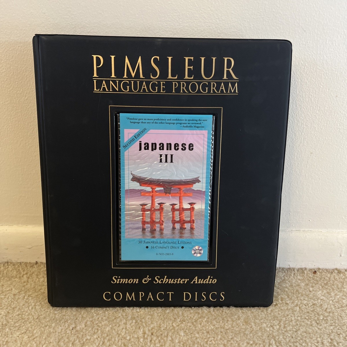 Simon & Schuster Audio Pimsleur Language Program Japanese III 16 