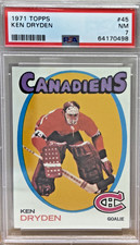 1971 Topps #45 Ken Dryden Rookie Montreal Canadiens PSA 7!