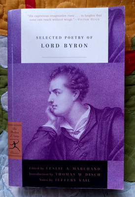 Lord George G. Byron Selected Poetry of Lord Byron (Small Paperback) VERY GOOD