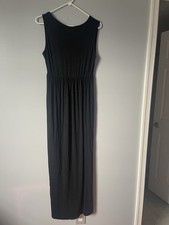 Homeyee Basic Maxi Black Stretch Dress L NWT