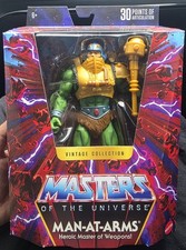 Masters of The Universe Masterverse Vintage Collection Man-At-Arms Figure New