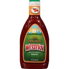 Western Original Sweet and Smooth French Salad Dressing, 15 fl. oz. 