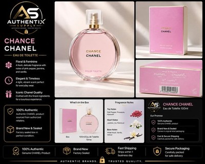 CHANEL Chance Eau Vive Eau de Toilette Spray 100ml 3.4 fl. oz.
