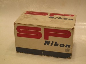 Nikon rangefinder SP camera BOX ONLY, US SELLER "LQQK"